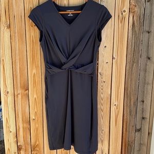 FINAL SALE✨ExOfficio casual crossover black dress!